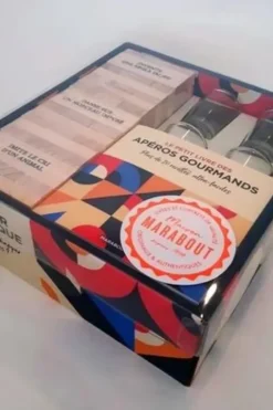 La Tour diabolique. Le petit livre des apéros goumands, plus de 20 recettes ultra-faciles, coffret avec 60 planchettes en bois et 4 verres à shots, Natacha Arnoult
