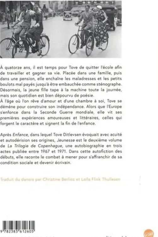 La trilogie de Copenhague Tome 2 : Jeunesse, Tove Ditlevsen