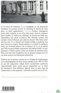 La trilogie de Copenhague Tome 1 : Enfance, Tove Ditlevsen
