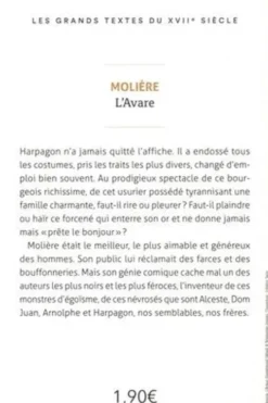L'Avare, Molière