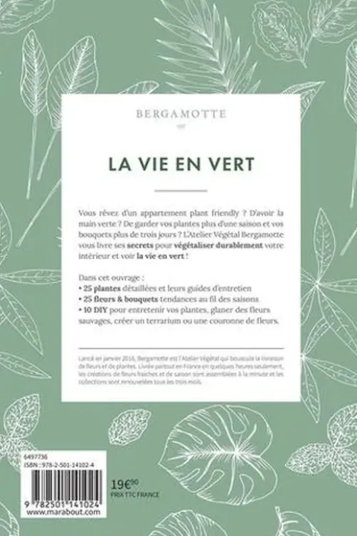La vie en vert avec Bergamotte, Marie-Laure Bayle