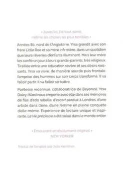 La vie précieuse, Yrsa Daley-Ward