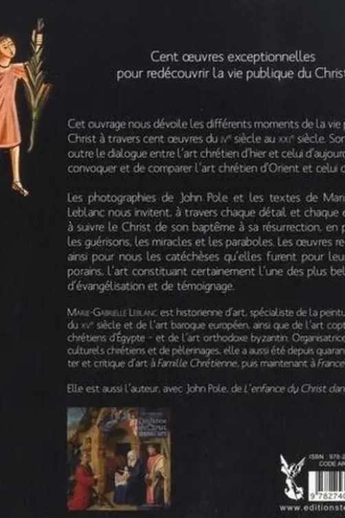 La vie publique du Christ dans l'art, Marie-Gabrielle Leblanc