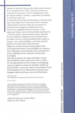 La ville des enfants. Pour une [r évolution urbaine, Francesco Tonucci