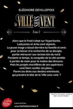 La ville sans vent Tome 2 : La fille de la forêt, Eléonore Devillepoix