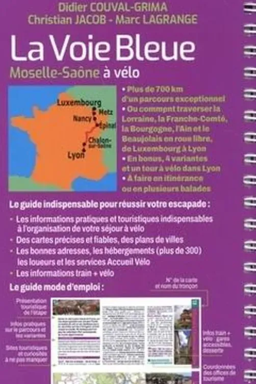 La Voie Bleue. Moselle-Saône à vélo, Didier Couval-Grima