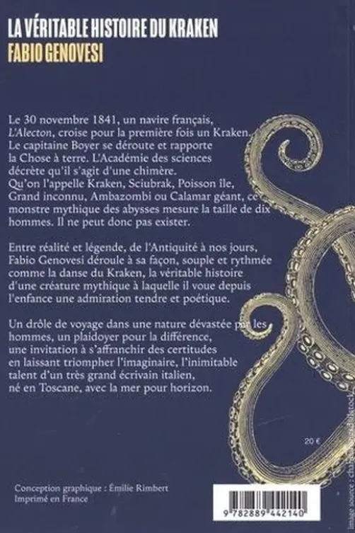 La véritable histoire du kraken, Fabio Genovesi