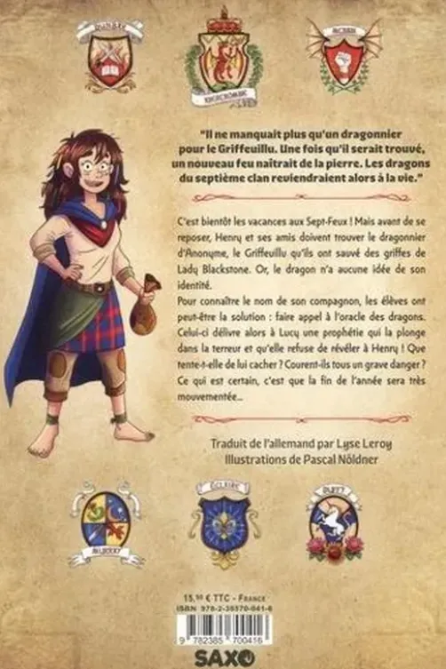 L'école secrète des dragons Tome 3 : Le retour du septième clan, Emily Skye