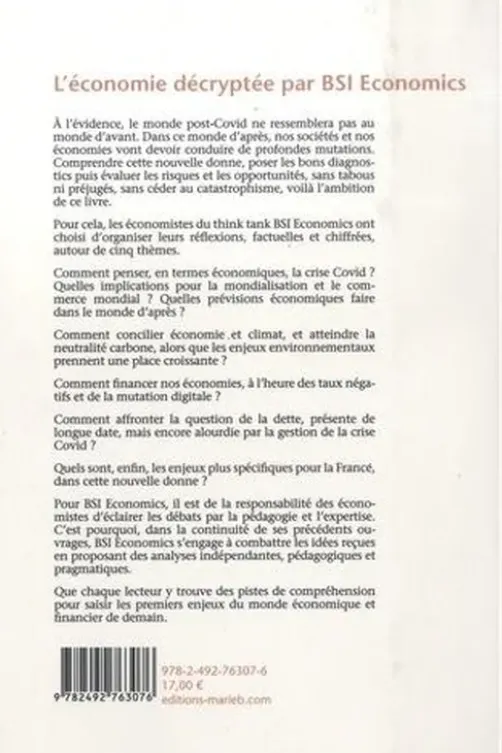 L'économie décryptée par BSI Economics