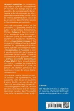 L’économie en 55 fiches. 3e édition, Eric Vasseur
