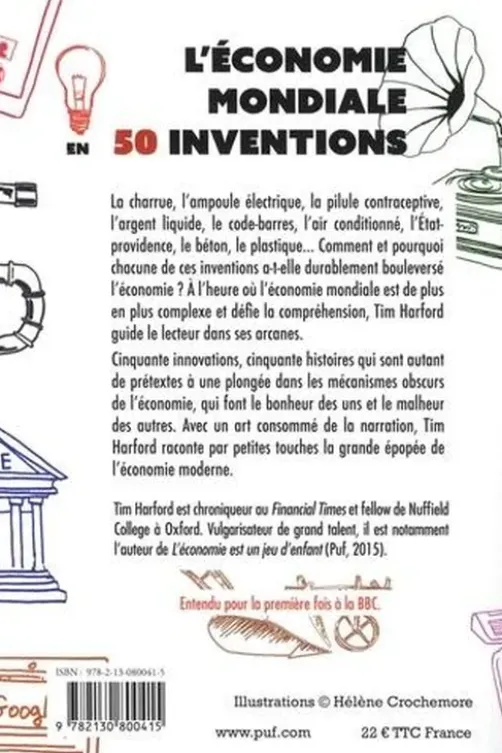 L'économie mondiale en 50 inventions, Tim Harford
