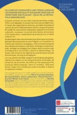 L'économie sociale et solidaire entre développement social et développement durable. L'exemple de la métropole grenobloise (1970-2020), Danièle Demoustier