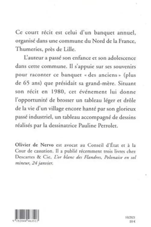Le banquet, Olivier de Nervo