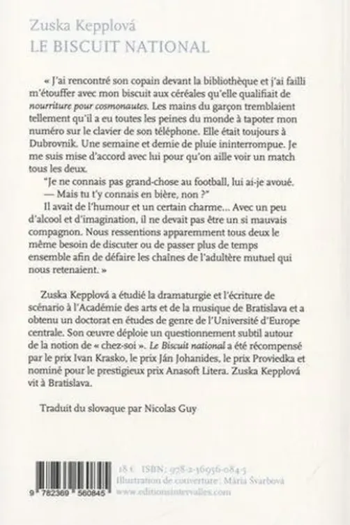 Le biscuit national, Zuska Kepplova