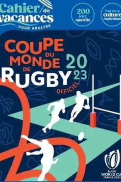 Le cahier de vacances pour adultes Coupe du monde de rugby officiel 2023, Yann Caudal