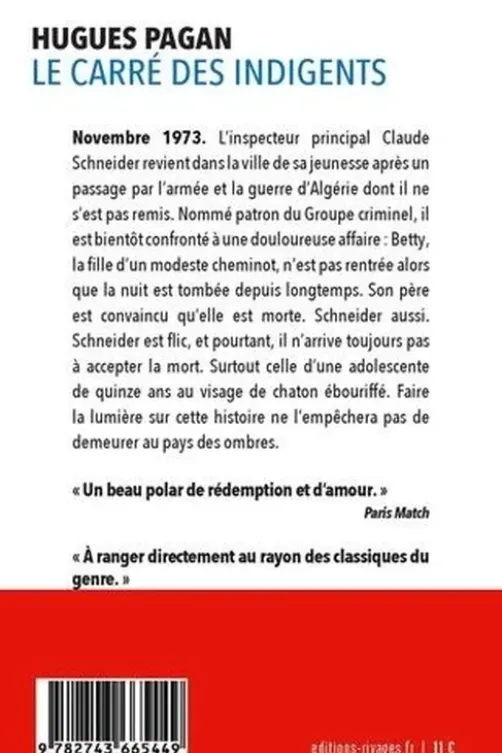 Le carré des indigents, Hugues Pagan