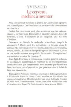 Le cerveau, machine à inventer, Yves Agid