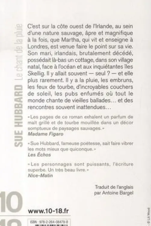 Le chant de la pluie, Sue Hubbard