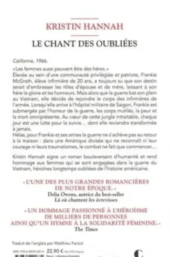 Le chant des oubliées, Kristin Hannah