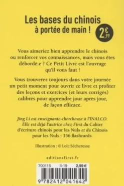 Le chinois en 5 minutes par jour, Jing Li