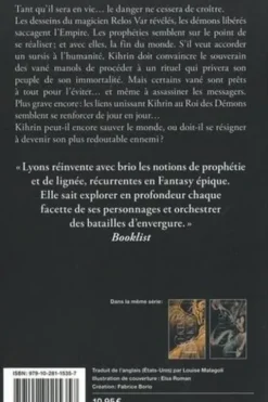 Le Choeur des dragons Tome 3 : La Mémoire des âmes, Jenn Lyons