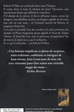 Le Choeur des dragons Tome 2 : Le Nom de toutes choses, Jenn Lyons