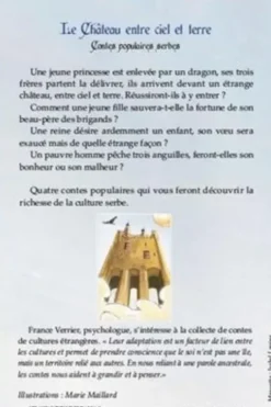 Le Château entre ciel et terre. Contes populaires serbes, France Verrier