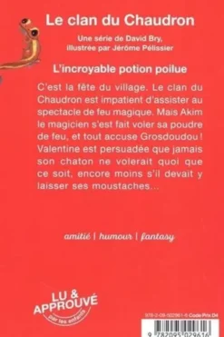 Le clan du chaudron : L'incroyable potion poilue, David Bry