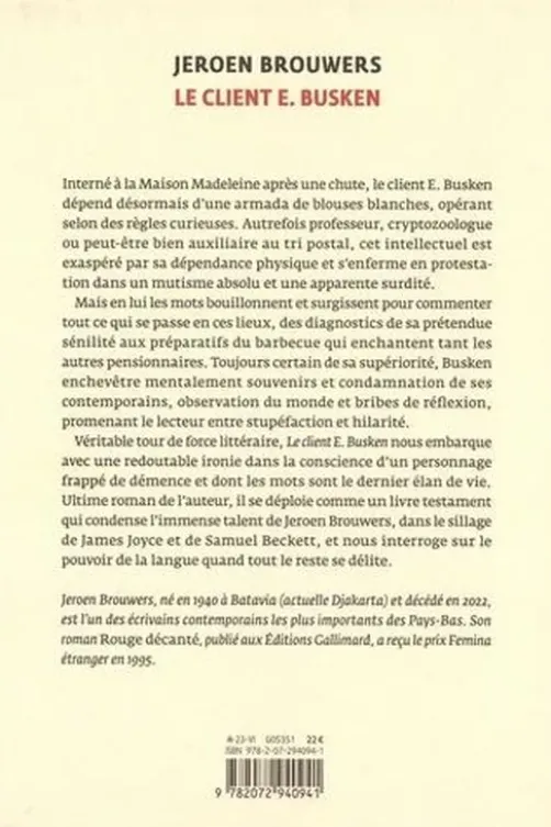 Le client E. Busken, Jeroen Brouwers