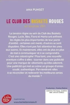 Le club des baskets rouges Tome 3 : Un nouveau défi, Ana Punset