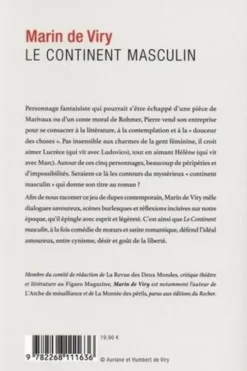 Le continent masculin, Marin de Viry