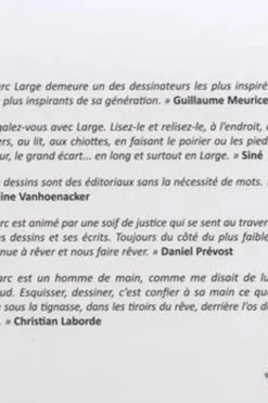 Le coup de crayon de 2020, Marc Large