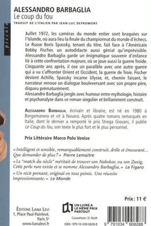 Le coup du fou, Alessandro Barbaglia