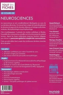 Le cours de neurosciences. Licence 3, master, santé, 2e édition, Daniel Richard