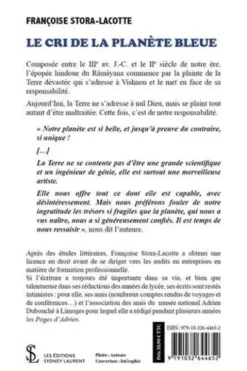 Le cri de la planète bleue, Françoise Stora Lacotte