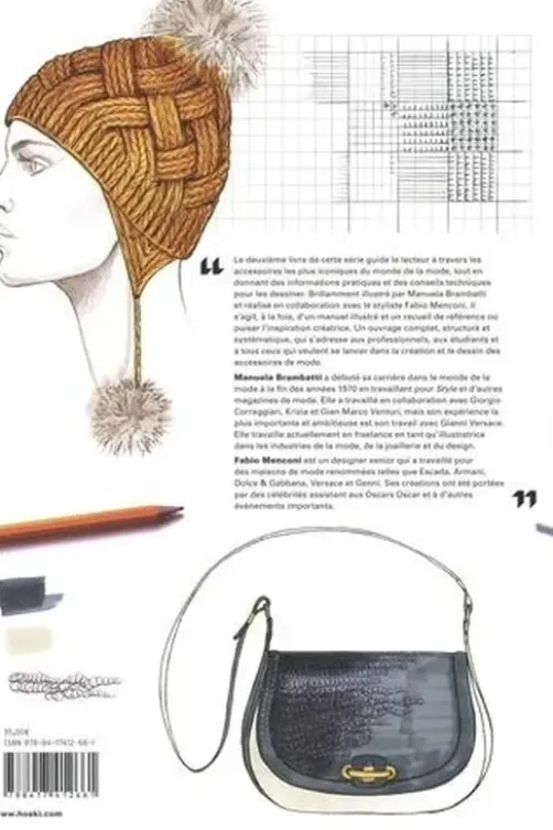 Le dessin de mode professionnel. Les accessoires, Manuela Brambatti
