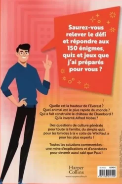 Le défi ! 150 quiz & jeux de culture générale pour toute la famille, Paul El Kharrat