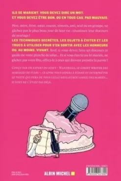 Le discours de mariage. Ne gâchez pas le plus beau jour de leur vie, Wandrille Leroy