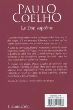 Le Don suprême, Paulo Coelho