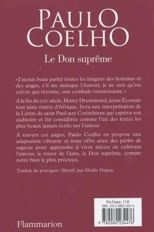 Le Don suprême, Paulo Coelho