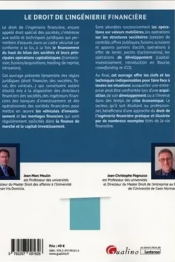 Le droit de l'ingénierie financière. 6e édition, Jean-Marc Moulin
