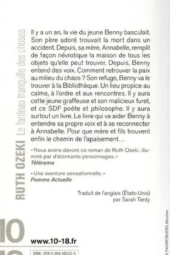 Le fardeau tranquille des choses, Ruth Ozeki