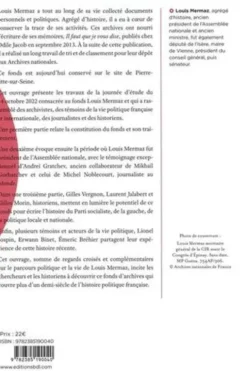 Le fonds Louis Mermaz. Une source pour l'histoire d'une période de mutation la vie politique française