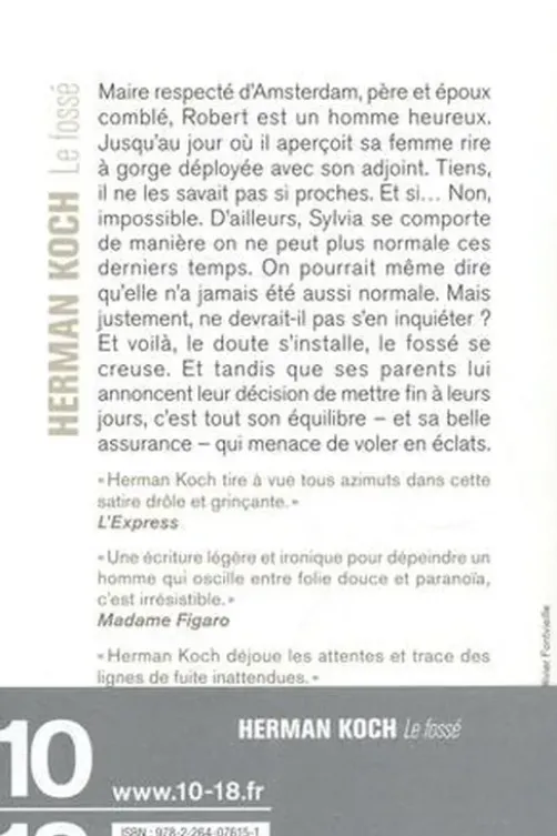 Le fossé, Herman Koch