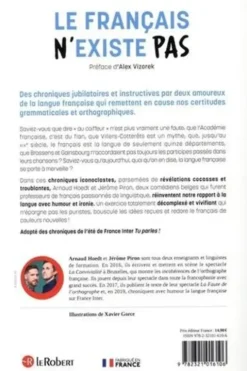 Le français n'existe pas, Arnaud Hoedt