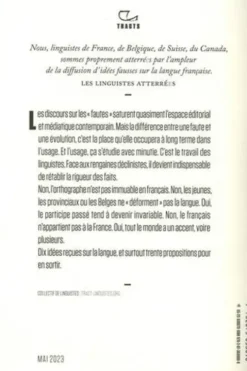 Le Français va très bien, merci, Les linguistes atterrées