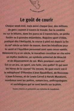 Le goût de courir, Antoine de Gaudemar