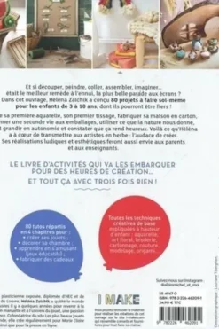 Le grand livre des activités ré-créatives. 80 tutos pour occuper les enfants avec trois fois rien !, Héléna Zaïchik