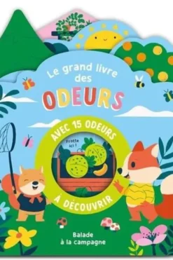 Le grand livre des odeurs. Balade à la campagne, Anna Hurley