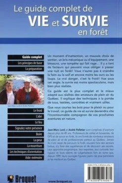 Le guide complet de vie et survie en forêt, Jean-Marc Lord